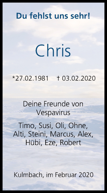 Anzeige von Chris  von MGO