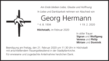 Anzeige von Georg Hermann von MGO