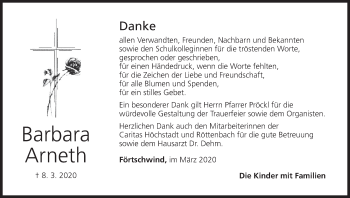 Anzeige von Barbara Arneth von MGO