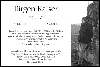 Anzeige von Jürgen Kaiser von MGO