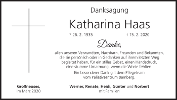 Anzeige von Katharina Haas von MGO
