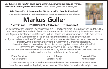 Anzeige von Markus Goller von MGO