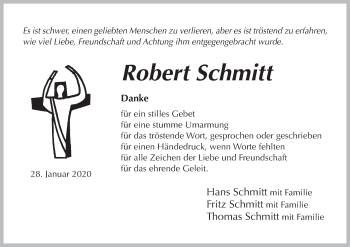 Anzeige von Robert Schmitt von MGO