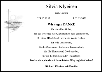 Anzeige von Silvia Klyeisen von MGO