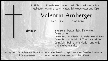 Anzeige von Valentin Amberger von MGO