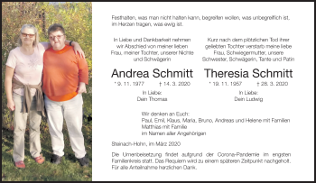 Anzeige von Andrea Schmitt von MGO