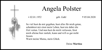 Anzeige von Angela Polster von MGO