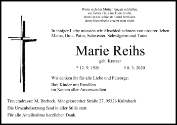 Anzeige von Marie Reihs von MGO