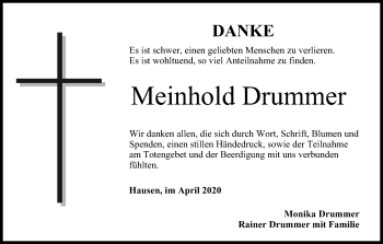 Anzeige von Meinhold Drummer von MGO