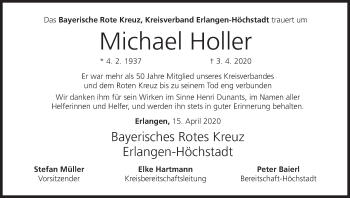 Anzeige von Michael Holler von MGO