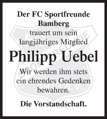 Anzeige von Philipp Uebel von MGO