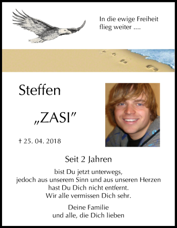 Anzeige von Steffen Zasworka von MGO