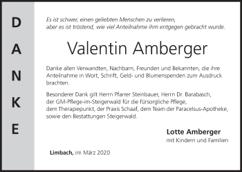 Anzeige von Valentin Amberger von MGO