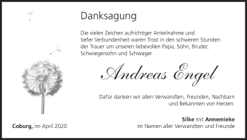Anzeige von Andreas Engel von MGO