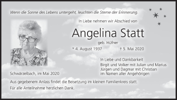Anzeige von Angelina Statt von MGO