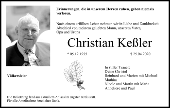 Anzeige von Christian Keßler von MGO