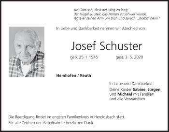 Anzeige von Josef Schuster von MGO
