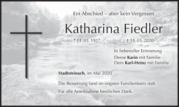 Anzeige von Katharina Fiedler von MGO