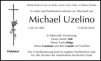 Anzeige von Michael Uzelino von MGO