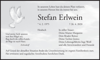 Anzeige von Stefan Erlwein von MGO