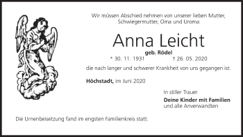 Anzeige von Anna Leicht von MGO