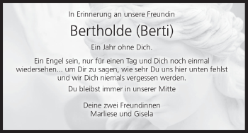 Anzeige von Bertholde  von MGO