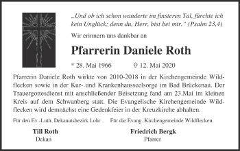 Anzeige von Daniele Roth von MGO