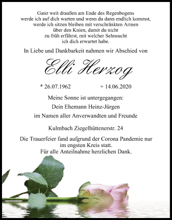 Anzeige von Elli Herzog von MGO