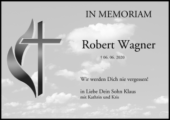 Anzeige von Robert Wagner von MGO