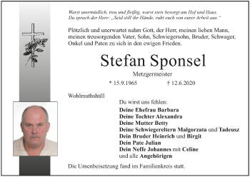 Anzeige von Stefan Sponsel von MGO