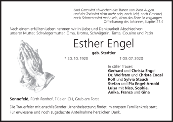 Anzeige von Esther Engel von MGO