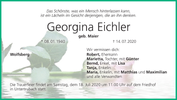 Anzeige von Georgina Eichler von MGO