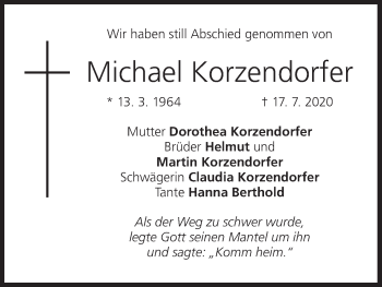 Anzeige von Michael Korzendorfer von MGO