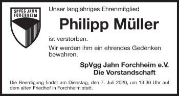 Anzeige von Philipp Müller von MGO