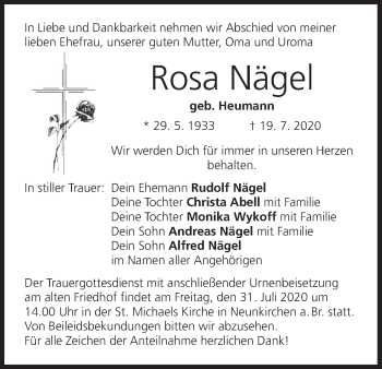 Anzeige von Rosa Nägel von MGO