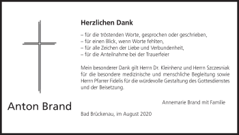 Anzeige von Anton Brand von MGO
