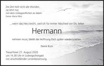 Anzeige von Hermann  von MGO