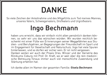 Anzeige von Ingo Bechmann von MGO