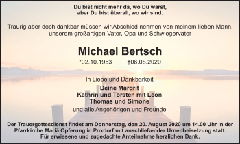 Anzeige von Michael Bertsch von MGO