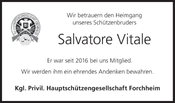 Anzeige von Salvatore Vitale von MGO
