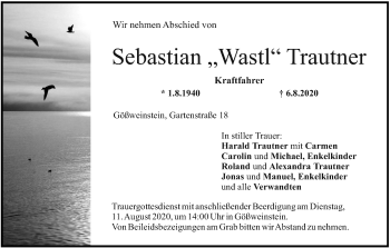 Anzeige von Sebastian Trautner von MGO