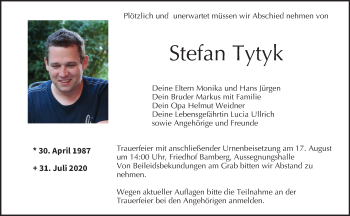 Anzeige von Stefan Tytyk von MGO