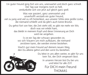 Anzeige von Thomas  von MGO