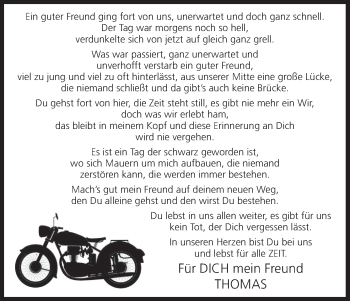 Anzeige von Thomas  von MGO