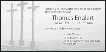 Anzeige von Thomas Englert von MGO