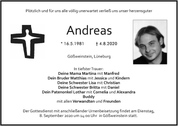 Anzeige von Andreas  von MGO