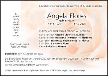 Anzeige von Angela Flores von MGO
