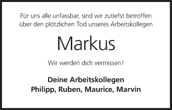 Anzeige von Markus  von MGO
