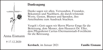 Anzeige von Anna Eismann von MGO