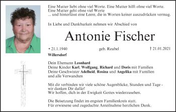 Anzeige von Antonie Fischer von MGO